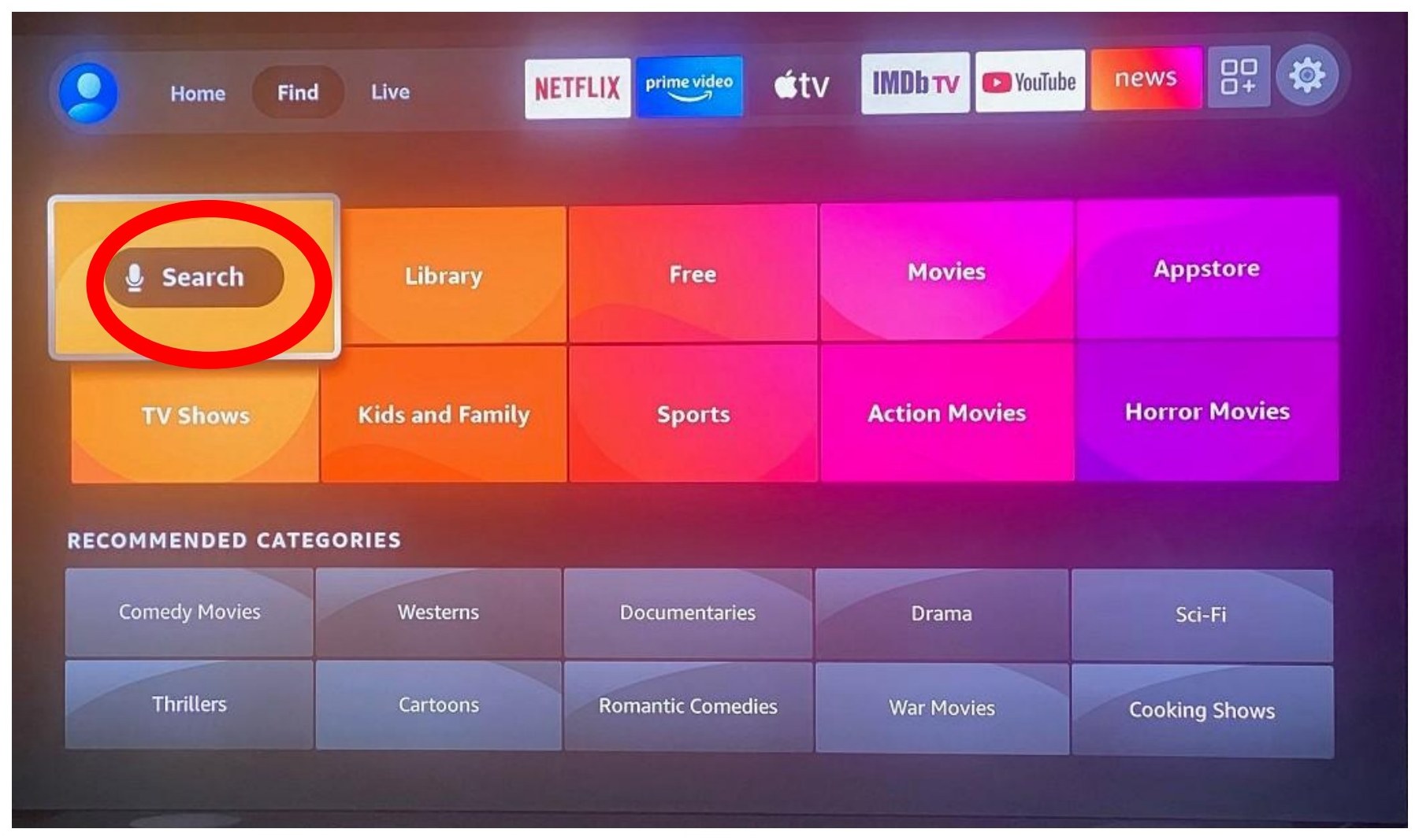 Search 'D' and select the Downloader app by AFTVnews.